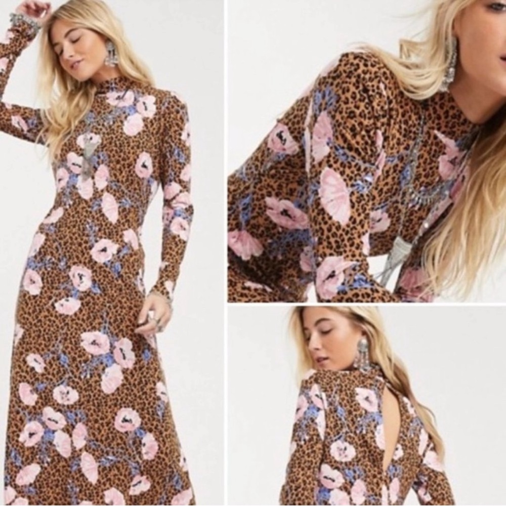 Free People Retro Romance Maxi Dress XS
